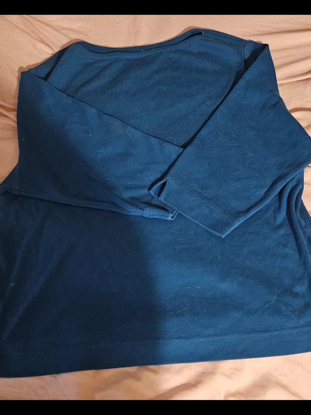Arbor Long Sleeve Tee in Teal Blue
